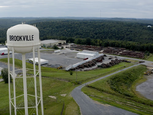 OCI Drone Shot with Water Tower